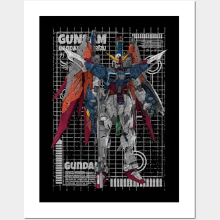 ZGMF-X42S Destiny Gundam Posters and Art